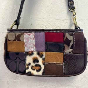 Coach Legacy Holiday Patchwork Small